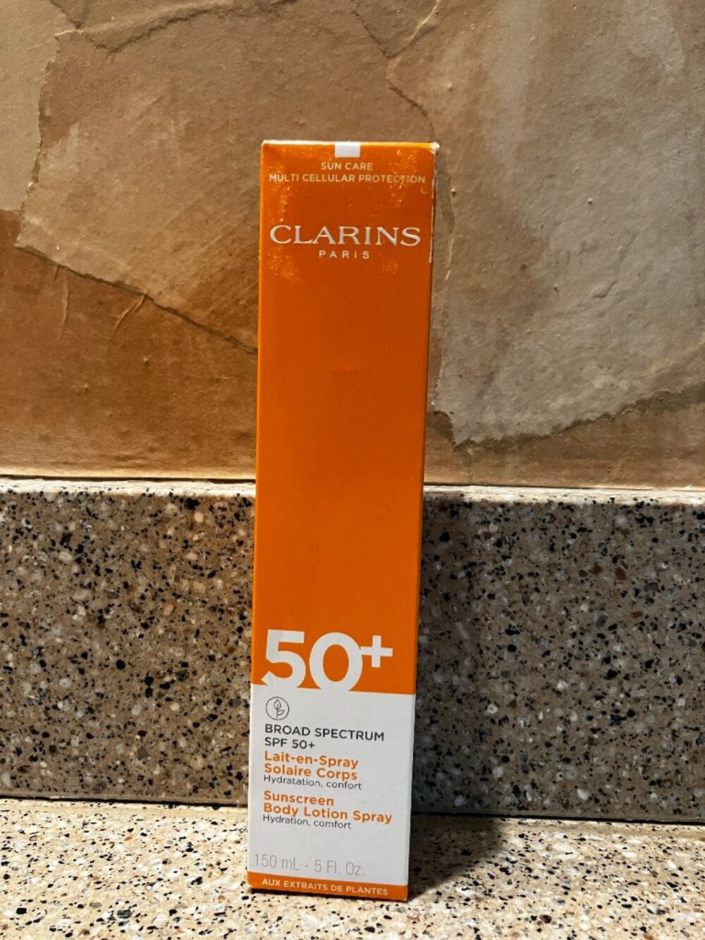 Clarins Broad Spectrum SPF 50+ Sunscreen Body Lotion Spray!